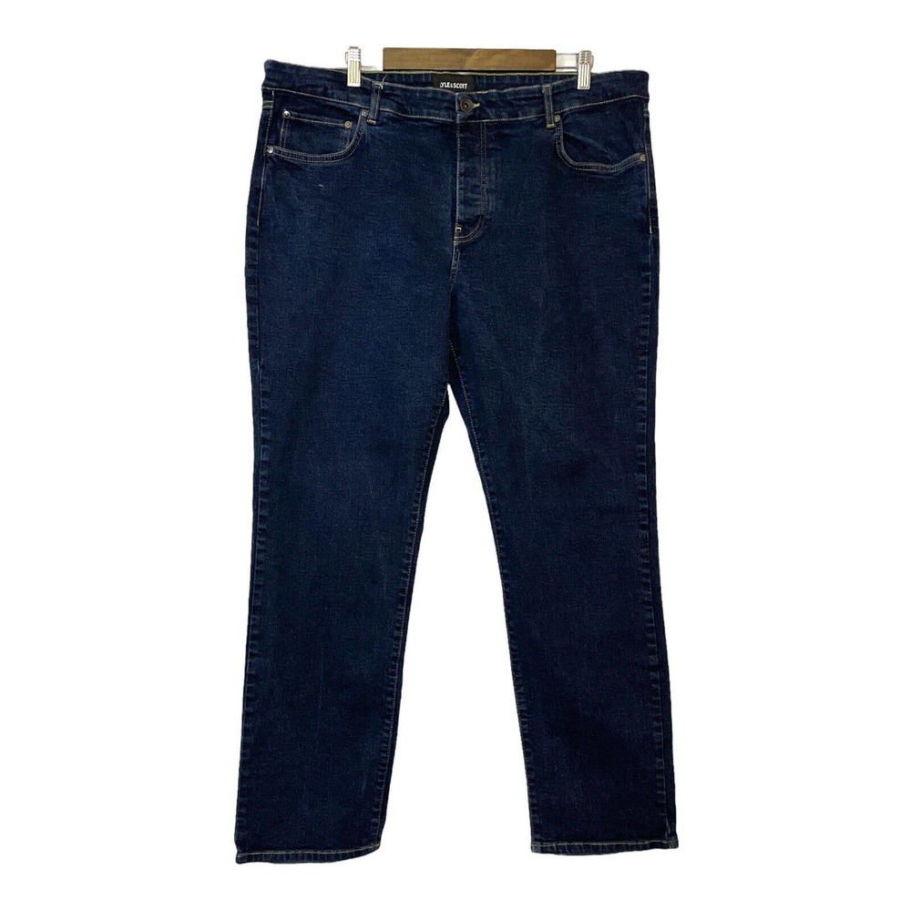 Mens Lyle & Scott J1101V Slim Fit Jeans Indigo W42/L32